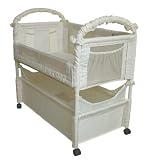 ARMS REACH CO-SLEEPER Brand Bassinet Clearvue, Natural