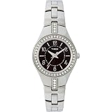 Womens Timex Crystals Watch Silver/ Black 41Zqtuagu8L. SL160 Womens Timex Crystals Watch Silver/ Black
