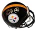 Autographed Willie Parker Steelers Proline Helmet inscribed SB Record 75 YD TD Run