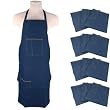 1 Dozen Heavy Duty Denim Aprons Tool Shop Work Shop New