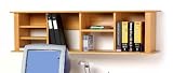 Prepac MHD-1348 Belcarra Contemporary Hutch/Bookcase in Maple