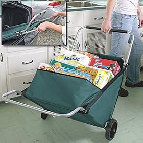 FOLD FLAT CANVAS CART by Get Organized