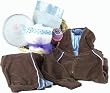The Just Too Hip and Cool Personalized Baby or Childrens Gift Basket