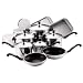 Farberware Classic Stainless Steel 17-Piece Cookware Set