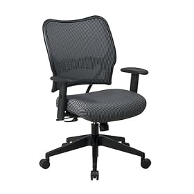 Office Star VERA Deluxe Chair, Charcoal thumbnail