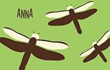 Dragonfly Kids Room Wall Decal