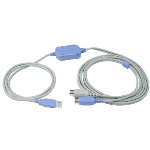 New 10 Foot Usb To Midi Cable Connects Midi Equipment Installation Driver Practical