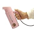Jiffy Steamer 1901 ESTEAM Travel Steamer, Pink Breast-Cancer Series