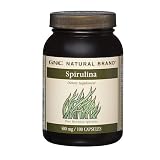 GNC NATURAL BRAND SPIRULINA 100 CAPSULES (EXP:01/2011)