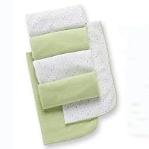 Gerber Terry Burp Cloths, 6 Pack, Neutral