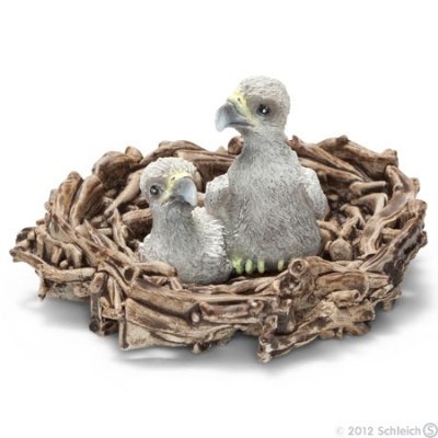 Schleich 14635 Bald Eagle Chicks in Nest Schleich 14635 Bald Eagle Chicks in Nest