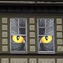 WINDOW POSTER CAT EYES