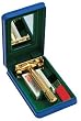 Weishi Safety Razor GOLD Plated Plus 5 Dorco Blades