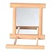 Trixie Spiegel mit Holzrahmen/2 Landepl�tzen 9 x 9 cm