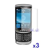 Blackberry Torch 9800 Crystal Clear Screen Protector ( 3 Pack )