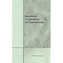 Boundaries in Counselling and Psychotherapy