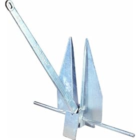 Hi-Tensile Anchors By 20H H T Anchor 2500# 50' Boat by