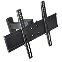 Auna Motorbetriebene LED / LCD / PLASMA Wandhalterung Wandhalter (Fernbedienung, schwenkbar, schwarz)