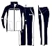 Lotto Tennisanzug Mi Open jr, Unisex - kinder, white/dark navy