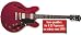 Epiphone Dot Archtop Electric Guitar, Cherry