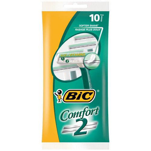 BIC Confort Lot De 10 Rasoirs 2 Lames (x1)