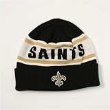 Urban Boundaries - New Orleans Saints Ribbed Cuffed Knit Hat