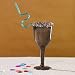 Black 10 oz. Plastic Wine Glasses Party Accessory