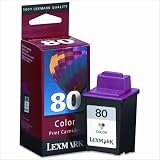 Genuine NEW Lexmark 12A1980 #80 Standard Yield Color Ink Cartridge