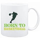 New  Born To Basketball  Mug Sports