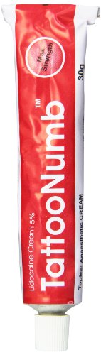 NIB 30gm Tubes Numb Skin Numbing Cream Tatt Tattoo Piercing Laser Dr Approved