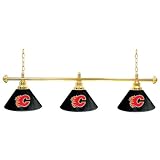 NHL Calgary Flames 60 Inch three-shade billiard Lamp