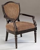 Accent Chair with Walnut Finish By H.P.P