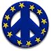 Peace Sign Magnet of European Union by MEYOTO