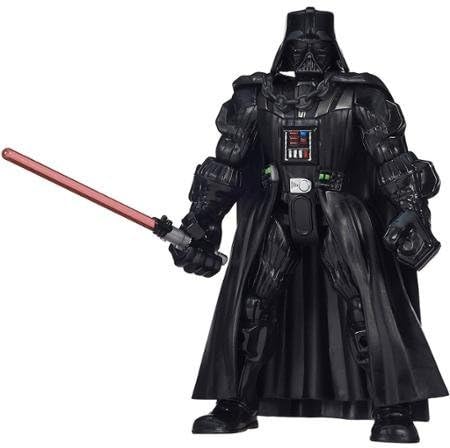 Star Wars Darth Vader episode VI action figure collectible with light saber and detachable head, arms and legs
