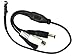LaView LVA-CBA2002B 12-Inch Audio Cable (Black)