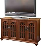 IMAGE OF Leslie Dame Flat Panel Misson TV Cabinets, Walnut