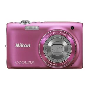 Nikon Coolpix S3100 Digital Camera - Pink (14MP, 5x Wide Optical Zoom) 2.7 inch LCD