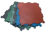 Puzzle-Lock Interlocking Mats 3/8x20x20 inch