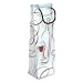Wine Mode Translucent Wine Bottle Gift Bag