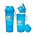 Smartshake SLIM, 17 oz Shaker Cup, Blue (Packaging May Vary)