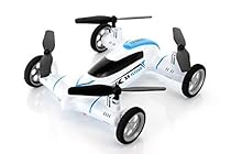 Syma X9 Fly Car 4 Channel 2.4Ghz RC Quadcopter - WHITE
