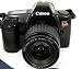 CANON REBEL EOS 35mm SLR MANUAL AND AUTO FILM CAMERA WITH LENS COMBO