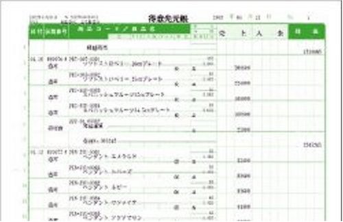 弥生 兼用元帳(得意先/仕入先用) 332007