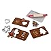 Hape E3114 Gingerbread Baking Set & E3119 Chef's Apron Play Food Sets with Coloring Book