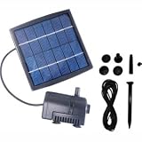 Nature's Foundry 26 in Solar Pump Kit