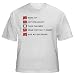 HUG MY KEESHOND CHECKLIST Youth T-Shirt (for Kids) Various Colors Available