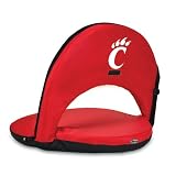 Exclusive By Picnictime Portable, Recreational Recliner With Shoulder Strap/Red-Cincinnati University (Digital Print)