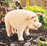 Plush Large Pig Puppet 12 &acute; - B0007QO4EK
