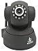 Agasio A502W Wireless IP Camera with IR-Cut Off Filter for TRUE COLOR Images (Not Washed Out), Auto-Iris (Auto-Brightness Adjustment), I/O Alarm Linkages, 26ft Nightvision, 3.6mm lens (90° Viewing Angle), Synology & Blue Iris Compatible, BLACK