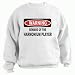 WARNING BEWARE OF THE HARMONIUM PLAYER Adult Sweatshirt (Crewneck) Various Colors